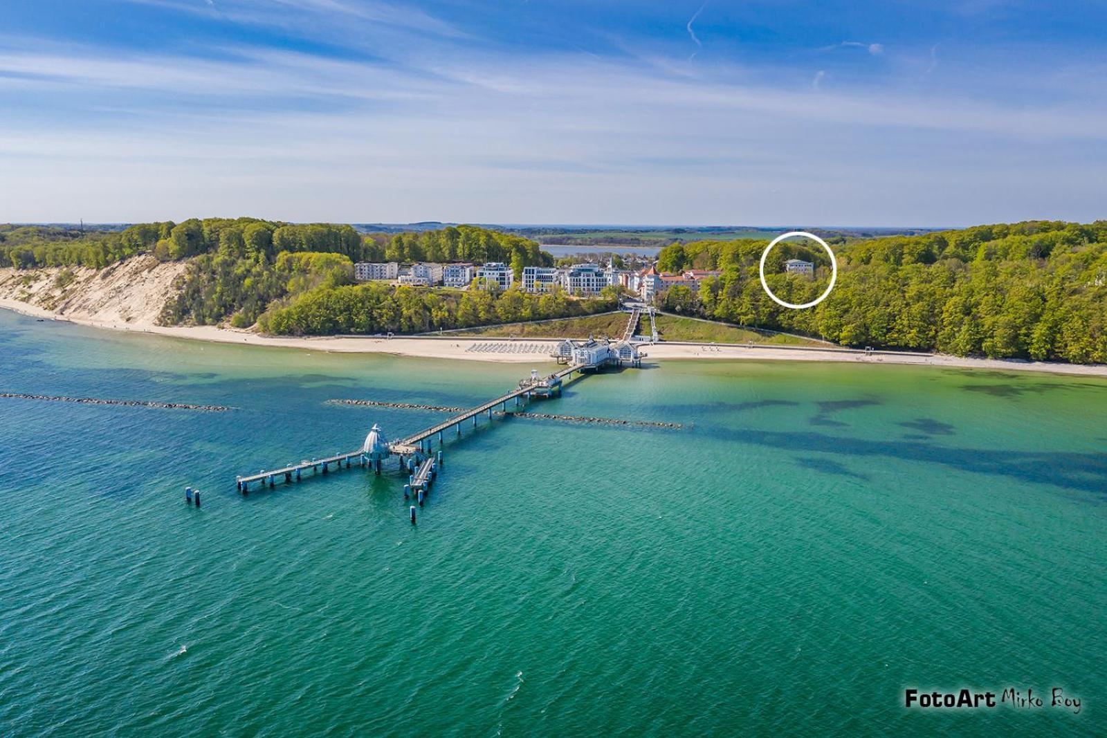 " Residenz Seeblick" Studio 27 Mit Seitlichem Ostseeblick Sellin  Extérieur photo